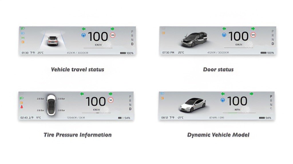 Tesla 2021 - 2023 Model 3/Y 8.8 Inch Smart Display - Fusion Motorsports USA