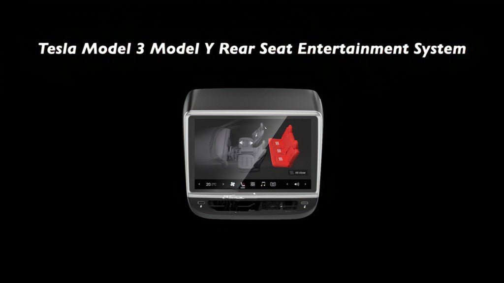 Tesla 7 Inch Rear Entertainment Screen - Fusion Motorsports USA